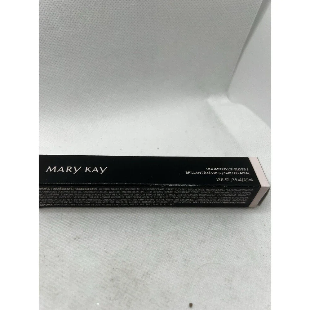 New In Box Mary Kay Unlimited Lip Gloss Full Size  pink ballerina 153482